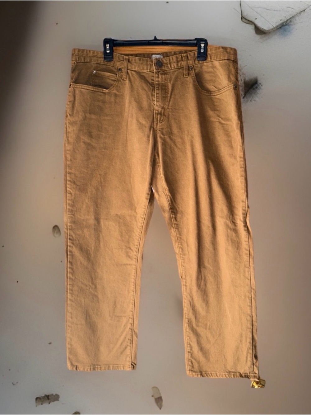 Ocean+Coast Men's Tan Chino Pants - Everyday Comfortable Fit-38x30-EC